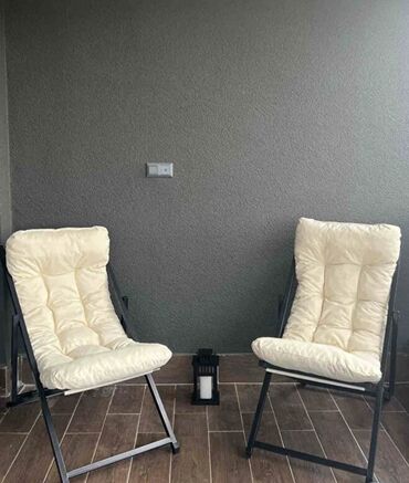 Bağ divan və kreslo dəstləri: Şezlonq. Bağ, balkon üçün şezlonq dəsti. Qiyməti - 1 ədəd şezlonq — 13