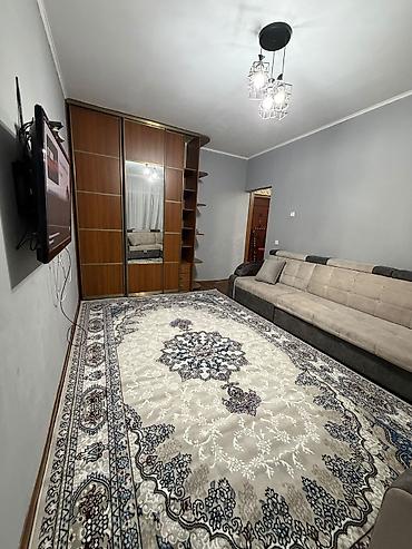 1 комната, Аламедин-1 мкр Собственник, Без животных, от 6 месяцев, С мебелью полностью