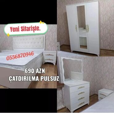 Yataq otağı dəstləri: İkinəfərlik çarpayı, Azərbaycan, Yeni — 19