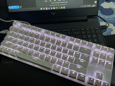 ноутбуки леново: Г.ОШ‼️Dark Project Kd87a white switches G3MS SAPPHIRE😌 Пользовался