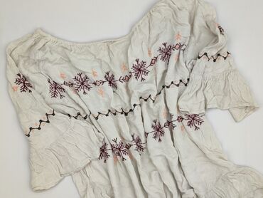 stradivarius koszula w paski: Cream, Жіноча блуза, розмір 2XL