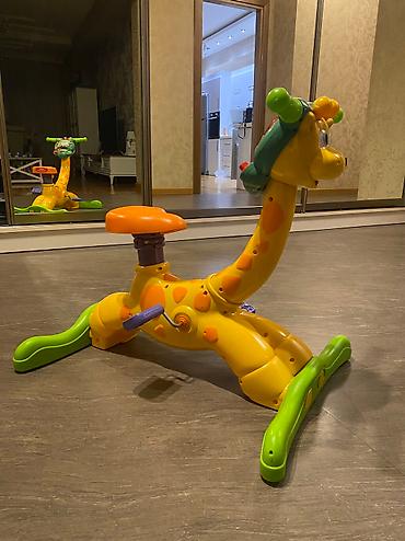 musiqili oyuncaq: Vtech . Musiqili pedallı uşaq velosiped oyuncağı. Entertainer — 2