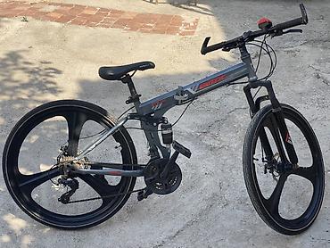 Dağ velosipedləri: Qatlanan dağ velosipedi – 26” təkər, disk əyləclər - Marka/model — 2