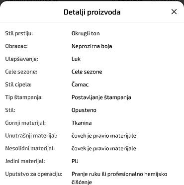 grubin papuce kravica: Rucno radjene cipele .Porucuje se i ceka se 10-tak dana. Obavezna — 3