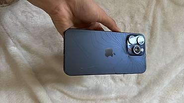 IPhone 15 Pro Max, Б/у, 256 ГБ, Deep Purple, Чехол, 95 %