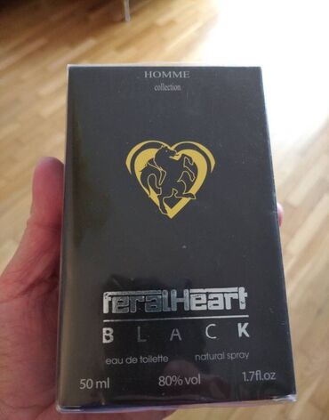 Muški Parfem Feral Heart Black M 50 ml Ova dominantno muška