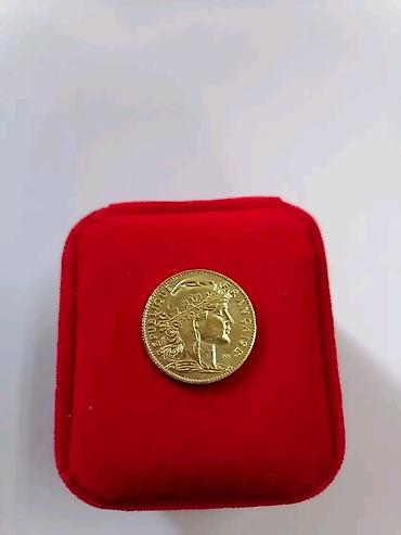 10 centi u dinarima: Francuski zlatnik 10 franaka, pozlata. Novčić je deo istorije — 1