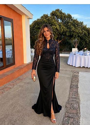 svecane haljine katrin: Elegantna duga svečana haljina sirena kroja, idealna za proslave — 3