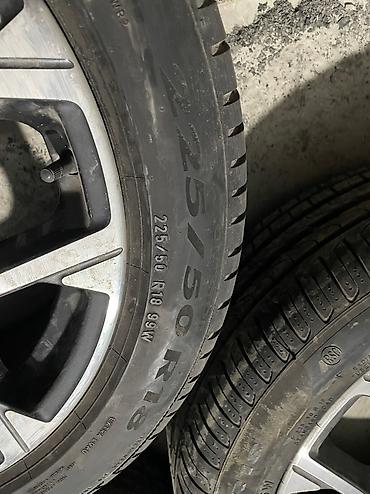 Диски: Литые Диски R 18 BMW, Комплект, отверстий - 5, Б/у — 6