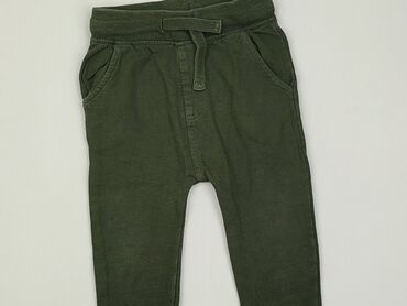spodnie dresowe zielone: Sweatpants, Next, 1.5-2 years, 92, condition - Good