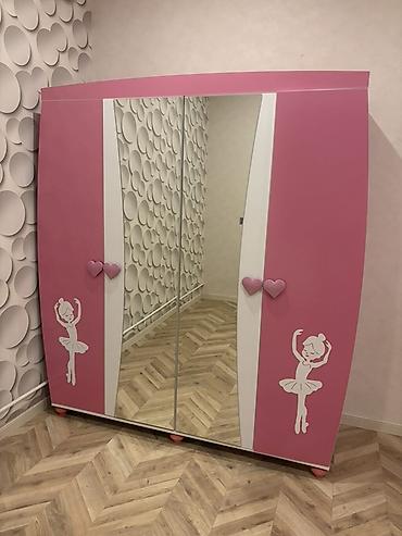 kreslo gence: 🇦🇿 Qız uşağı üçün mebel dəsti satılır. Dəstə daxildir: 🛏️ Yataq 👗 — 1