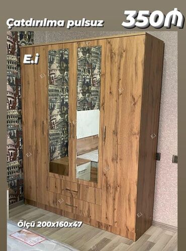 Dolablar: Yeni, Açılan, 4 qapılı Düz dolab, Şifonyer, Azərbaycan -da lalafo.az — 23 Dolablar: Yeni, Açılan, 4 qapılı Düz dolab, Şifonyer, Azərbaycan — 23