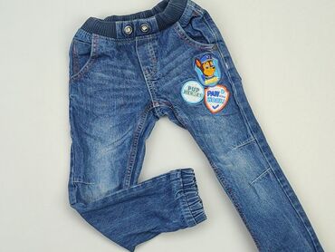 spodnie czarny jeans: Jeans, 2-3 years, 92/98, condition - Fair