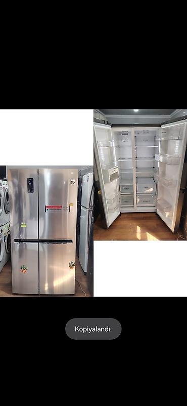 Lg şkaf tipli soyuducu 1.78 x92 nofrost təmirdə olmayib 8 ay once 2800