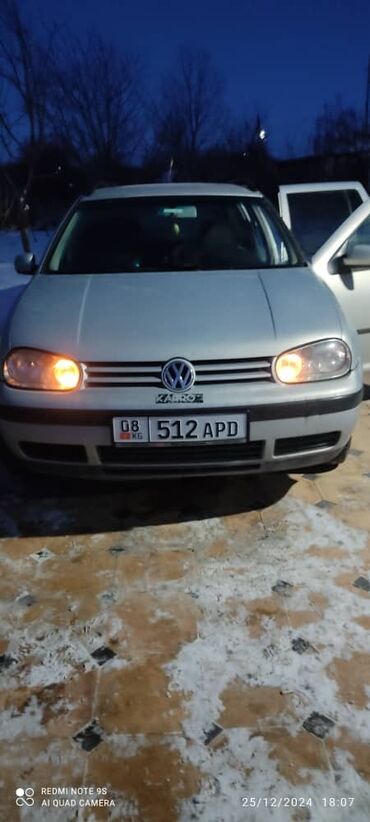 Volkswagen: Volkswagen Golf: 2000 г., 1.4 л, Механика, Бензин, Универсал