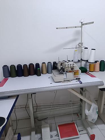Tikiş maşınları: Yamata FY757D overlok tikiş maşını - 3/4 iplikli overlok sistemi — 2
