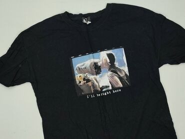 Bershka, T-shirt damski, rozmiar L