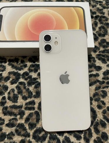 İnformatika: IPhone 12, 128 GB, Ağ, Barmaq izi, Face ID