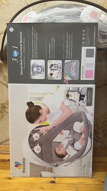 sislər: Mastela 3‑in‑1 Deluxe Multi‑Functional Bassinet – çoxfunksiyalı — 1