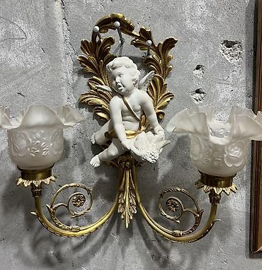 Ev və bağ: Antik İtaliya İkiqollu divar bra (Cüt)– klassik/rokoko üslubunda — 1