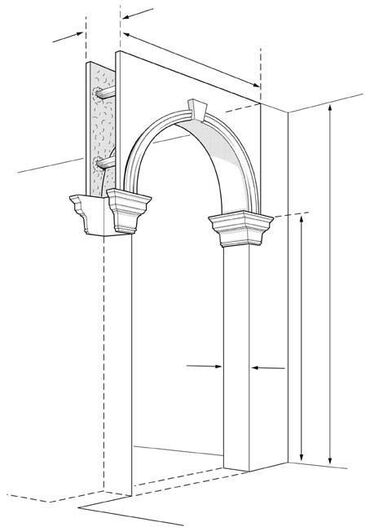 Жидкий травертин: Лепнина гипсовая работа Лепнина любой сложности цена договорная — 13