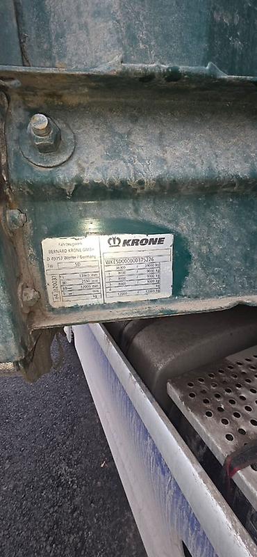 Прицепы и полуприцепы: Прицеп, Krone, Шторный, от 12 т, Б/у — 13