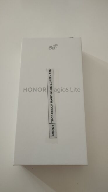 Honor: Honor Magic 6 Lite, 256 GB, bоја - Zelena, Garancija, Otisak prsta, Face ID