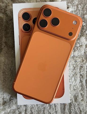iphone qulaqlıq simli: IPhone 17 Pro Max, 256 GB, Narıncı — 1