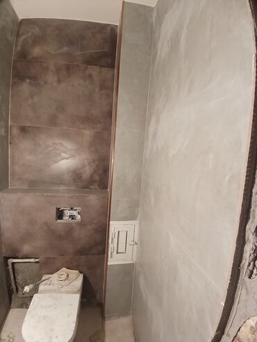 Plitə işləri: Xidmət: Hamam/Tualet kafel-metlax və niş qurulması Təsvir: - — 2