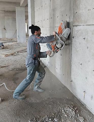 Beton işləri: Beton kəsən beton deşen betonlarin kesilmesi deşilmesi istənilən — 3