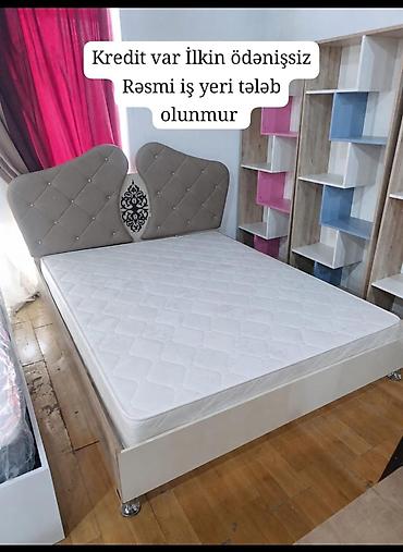 кровать 2 спальная: YENİ. Qoşa Çarpayı 280 AZN çatdırılma quraşdırılma pulsuz. 🦄S — 1