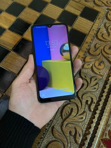 Samsung: Samsung Galaxy A10s, 32 GB, rəng - Boz, Barmaq izi, Face ID