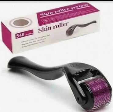 Dəriyə qulluq üçün aksessuarlar: ✅Dermaroller 540 basliqi iynelidi uze saclara istifade.edende hefif — 9