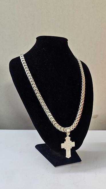 Серебряные цепочки: Цепочка, Проба 960, Мужские, Новый — 8