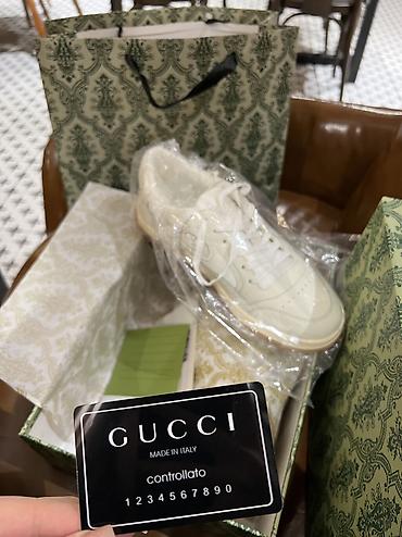 носки гуччи: Кроссовки Gucci MAC80 (арт. 747815 MAC80 9188) - Модель: MAC80 - — 3