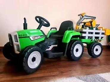 Traktori: Dečiji traktor na pedale sa prikolicom – model MX-611 - Realističan — 22