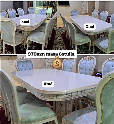 stol və stul dəstləri: Masa desti rəng seçimi var — 1