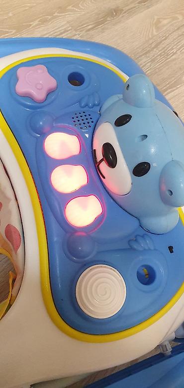 baby walker: Uşaq gəzdirəci – “Baby Baby” markası - Rəng: mavi-ağ, rəngarəng — 3