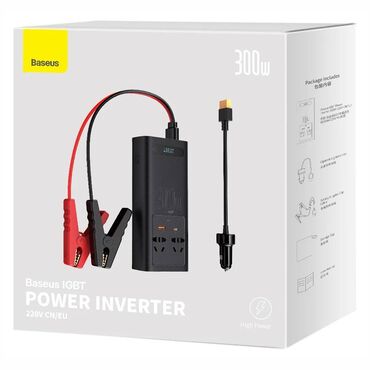 газ плиталар: Автомобильный инвертор Baseus Power Inverter Pro 12V-220V 300W для