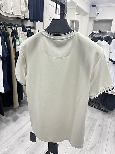 ls waikiki: Мужская футболка, S, XL, 2XL, Новый, цвет - Бежевый, Самовывоз — 3