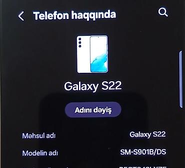 samsung s24 ikinci el: Samsung Galaxy S22, 128 GB, rəng - Gümüşü, İki sim kartlı — 2