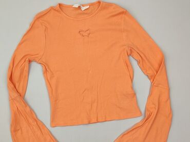 pomaranczowe spodnie dresowe: Blouse, H&M, 15 years, 164-170 cm, condition - Very good