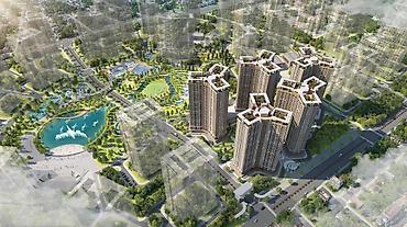 royal center: 2 комнаты, 62 м², Ипподром Элитка, 13 этаж, ПСО (под самоотделку) — 1