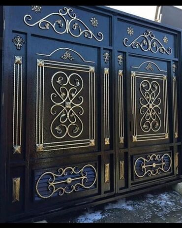 Həyət darvazaları: Darvazalarin seyf qapilarin satisi. KREDİTLE VEYA NEGD SATIŞ ÜNVAN — 25