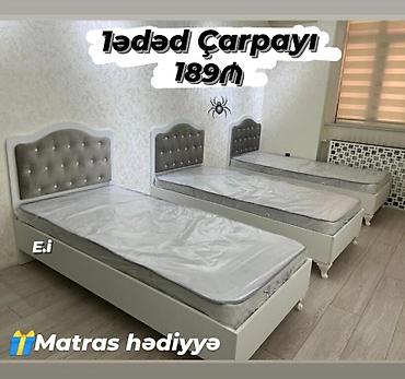 Çarpayılar: Yeni, Təknəfərlik çarpayı, Matras ilə — 1