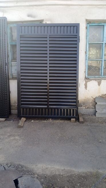 Откатные ворота: Металлические, Автоматические, Для частного дома, Для магазина, Для холодильника, С калиткой, Оптом, Новый, Бесплатная установка — 8