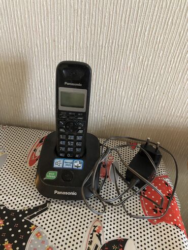 Стационарный телефон Panasonic, Беспроводной, Самовывоз
