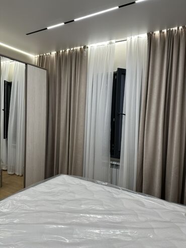 Шторы и занавески: Комплект штор, С тюлем в комплекте, Изготовление на заказ, Для спальни at lalafo.kg — 2 Шторы и занавески: Комплект штор, С тюлем в комплекте, Изготовление на заказ, Для спальни — 2