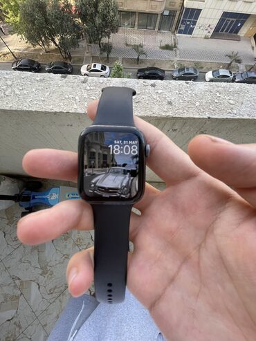 irsad telecom smart saat: Smart saat, Apple, Sensor ekran, rəng - Boz