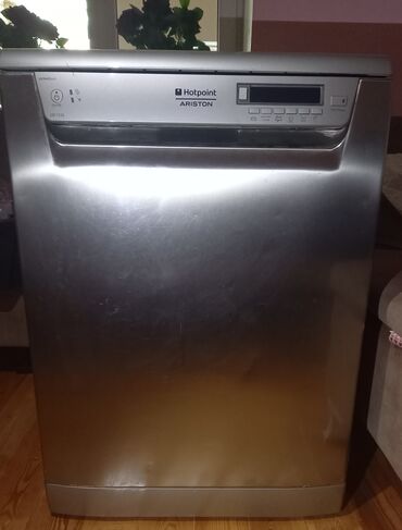 Кухонные вытяжки: Посудомойка Hotpoint-Ariston, Полногабаритная (60 см), Отдельностоящая, Б/у